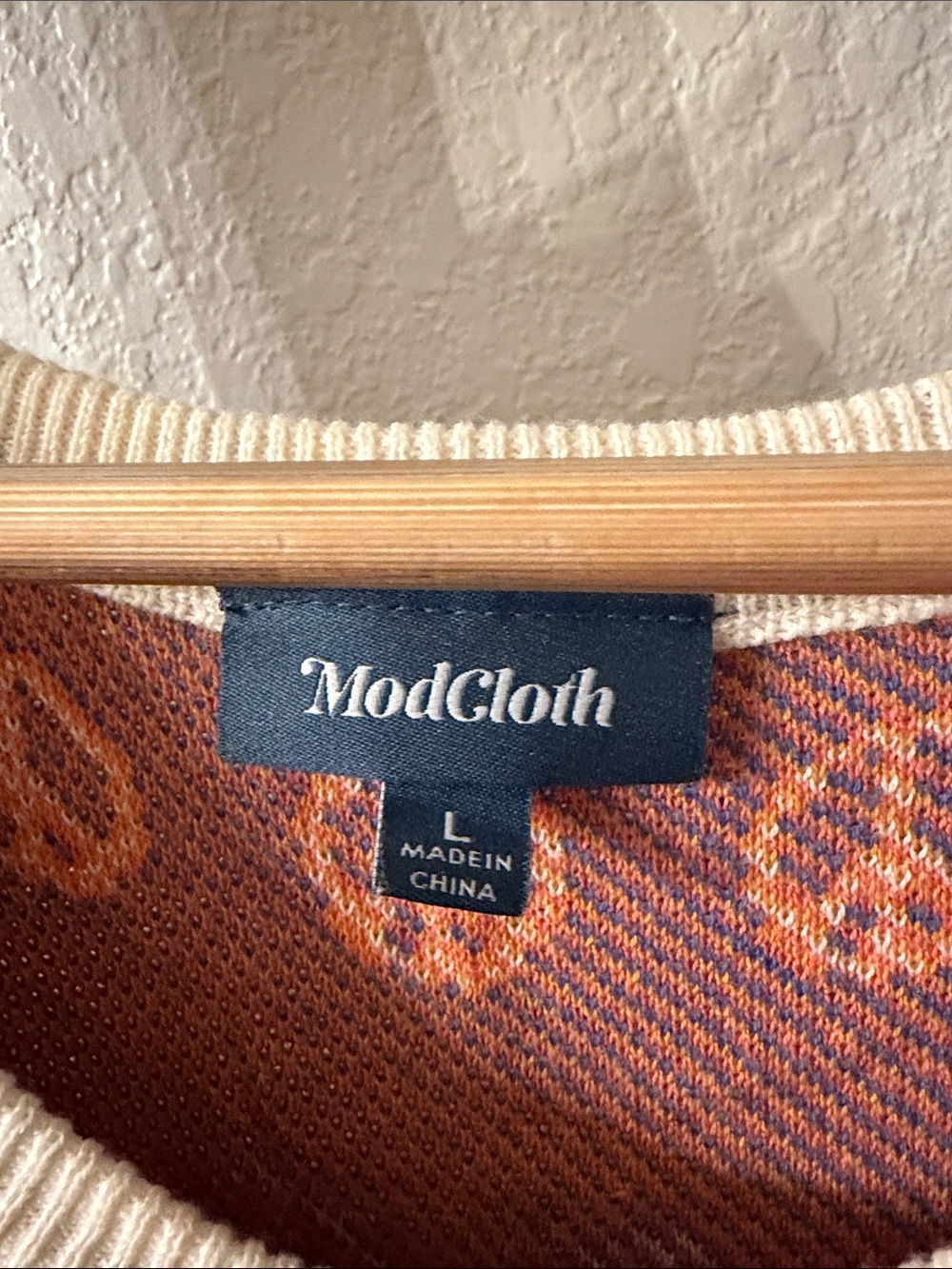ModCloth Peaceful Sign Sweater - Picture 2 of 3